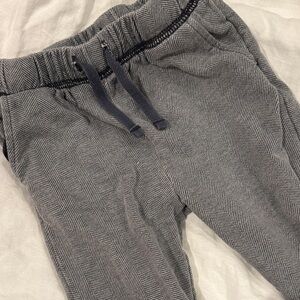 Tea Collection Charcoal Herringbone Joggers